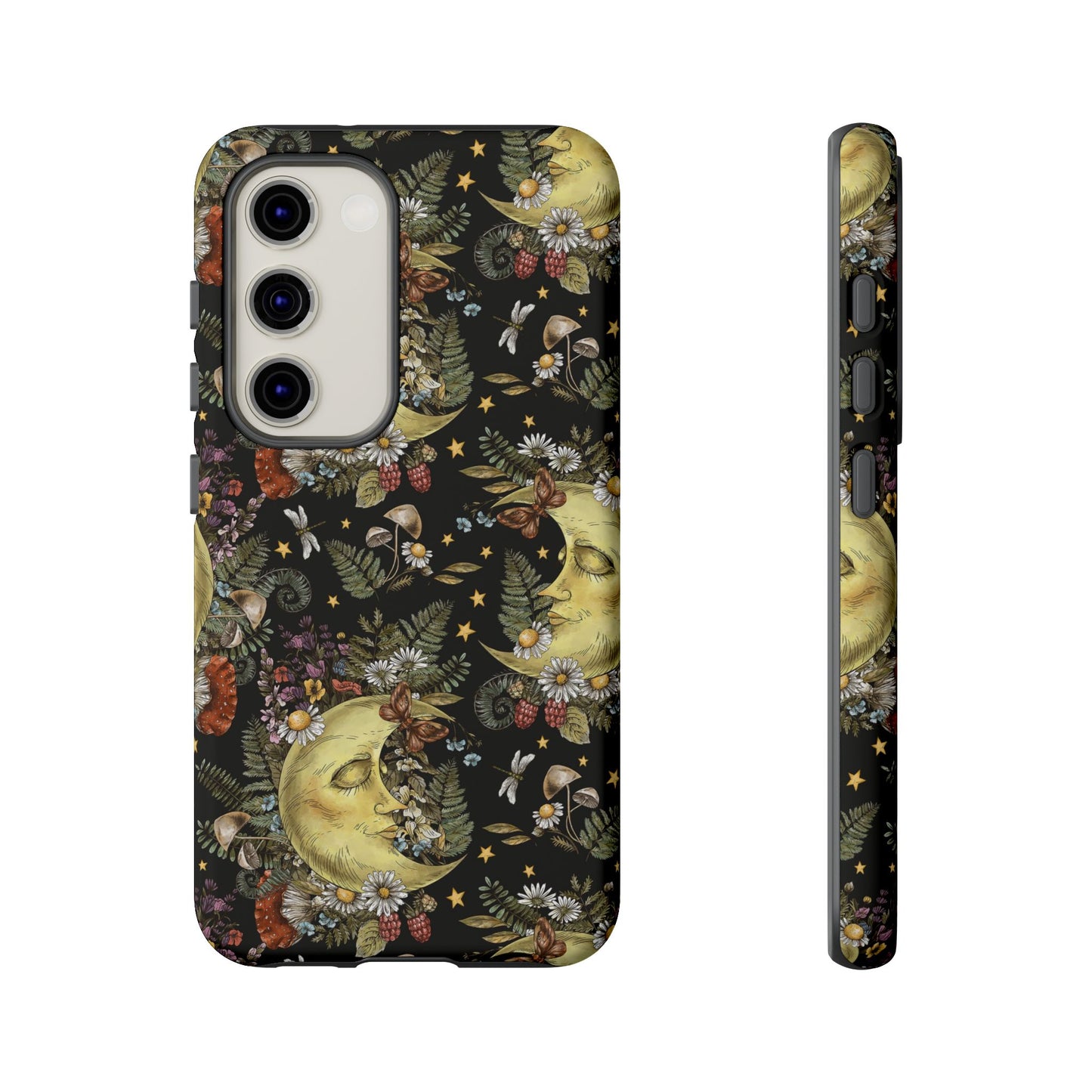 Samsung Galaxy S23 - Tough Case-Phone Case: The Sun, The Moon, And the Stars-Smiling Suns