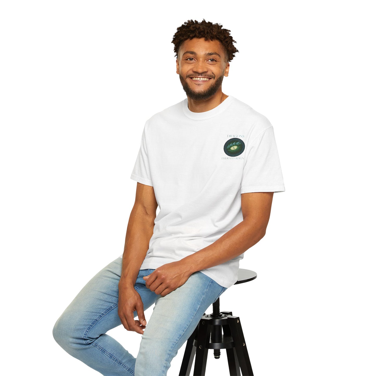 Mythic Dragon T-Shirt — Vintage Green Dragon Graphic Tee
