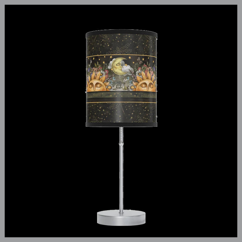 TABLE LAMPS-SILVER