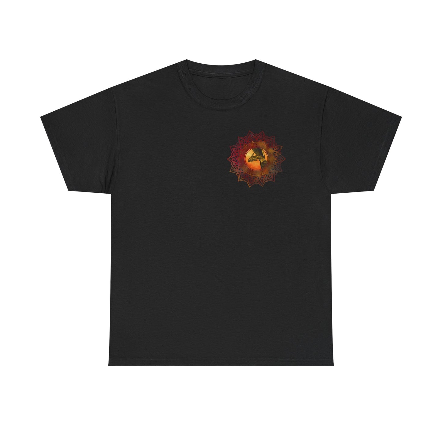 Cotton Tee-Shirt:  Dragons [Red Fury]
