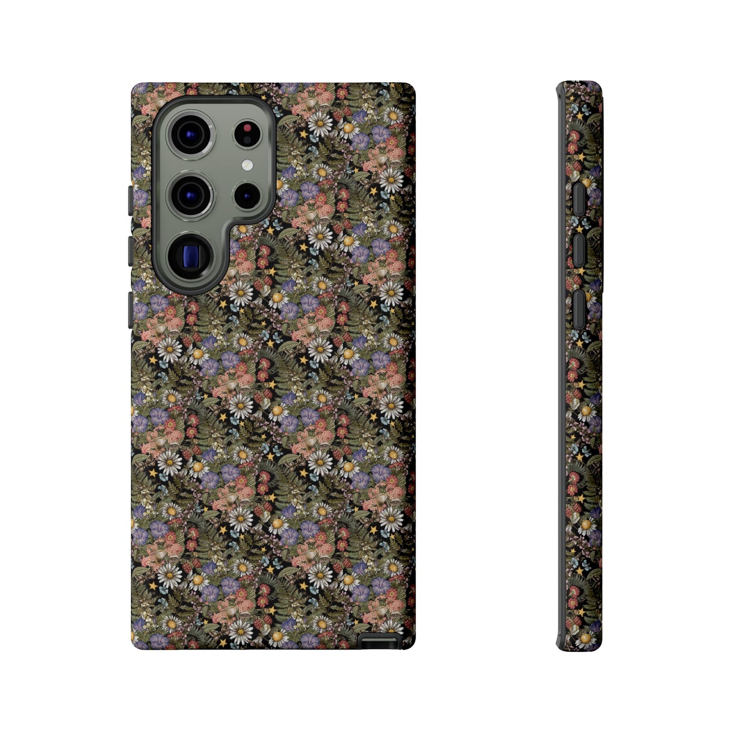 Samsung Galaxy S23 - Tough Case-Phone Case: The Sun, The Moon And The Stars [Flowers]