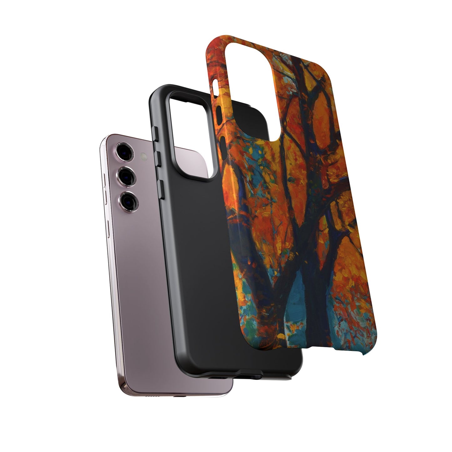 Samsung Galaxy S23 - Tough Case-Phone Case: Year of Art [Fall Tree]