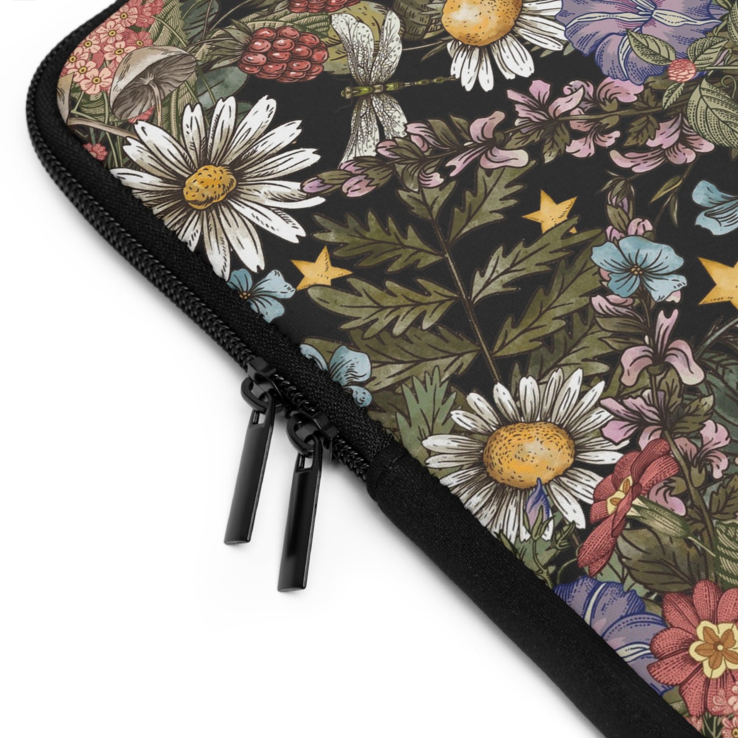 Laptop Sleeve:  [SUN-MOON-STARS]:  Flowers