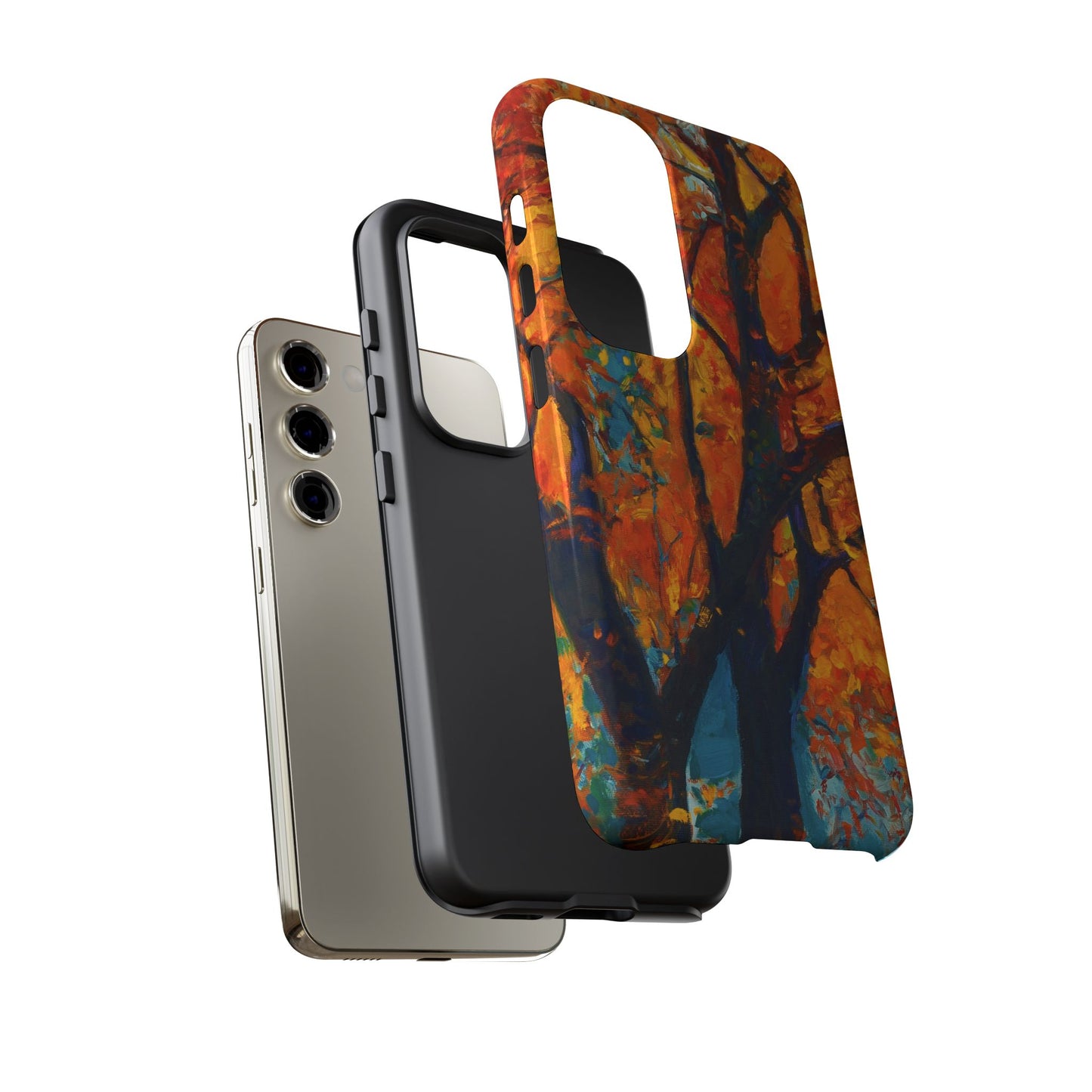 Samsung Galaxy S23 - Tough Case-Phone Case: Year of Art [Fall Tree]