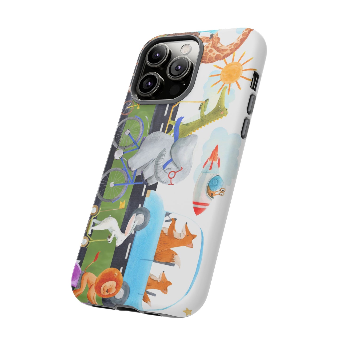 Apple I-Phone 14 (Series) Tough Case-Phone Case: On The Go [Border]