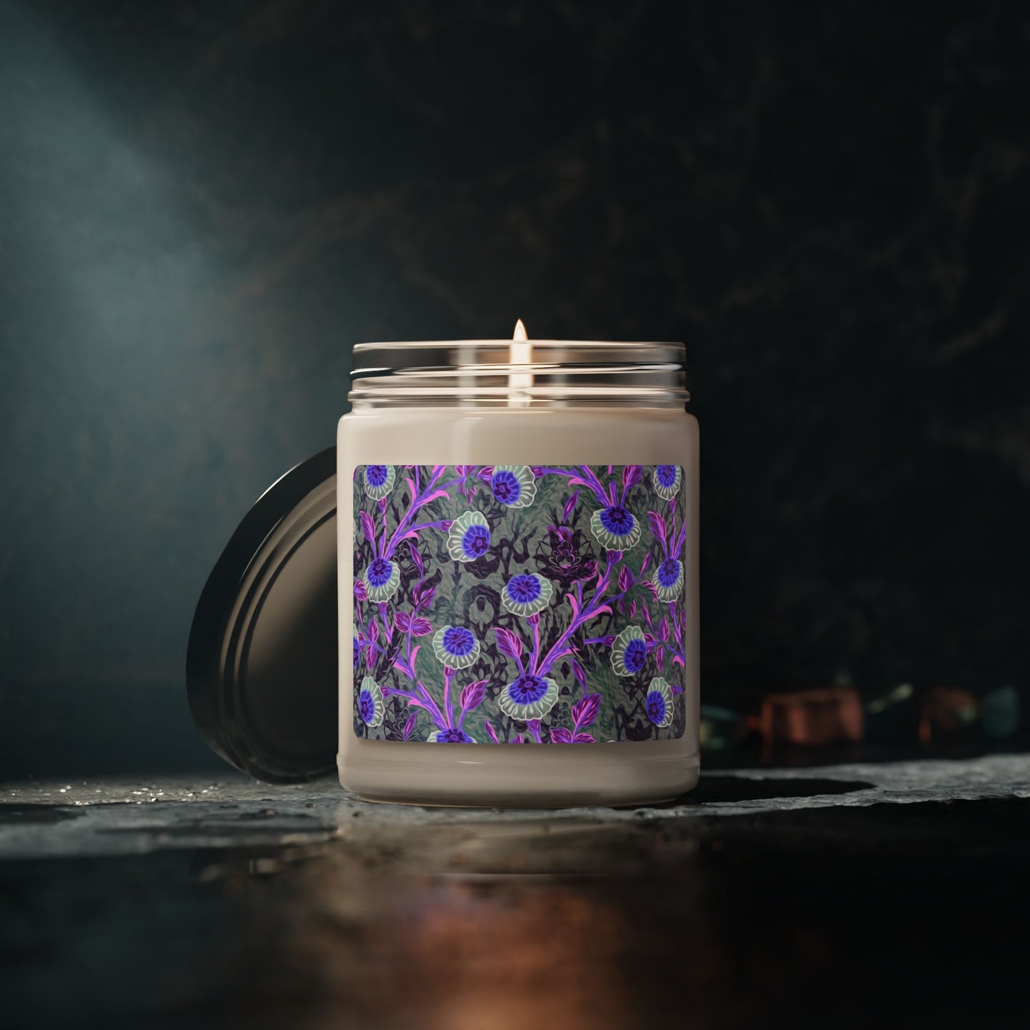 Scented Soy Candle:  Pastiche [Lavender/Grey Dandelions]
