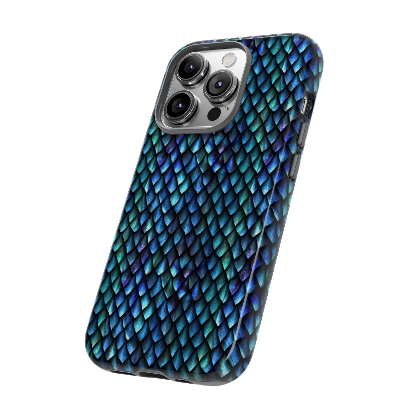 Apple I-Phone 14 (Series) Tough Case-Phone Case: Dragons [Luminescent scales]
