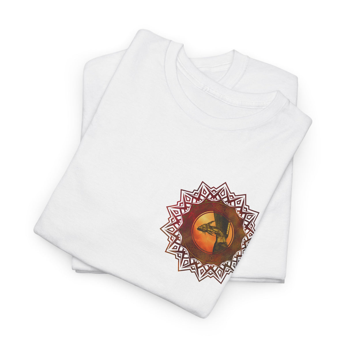 Cotton Tee-Shirt:  Dragons [Red Fury]