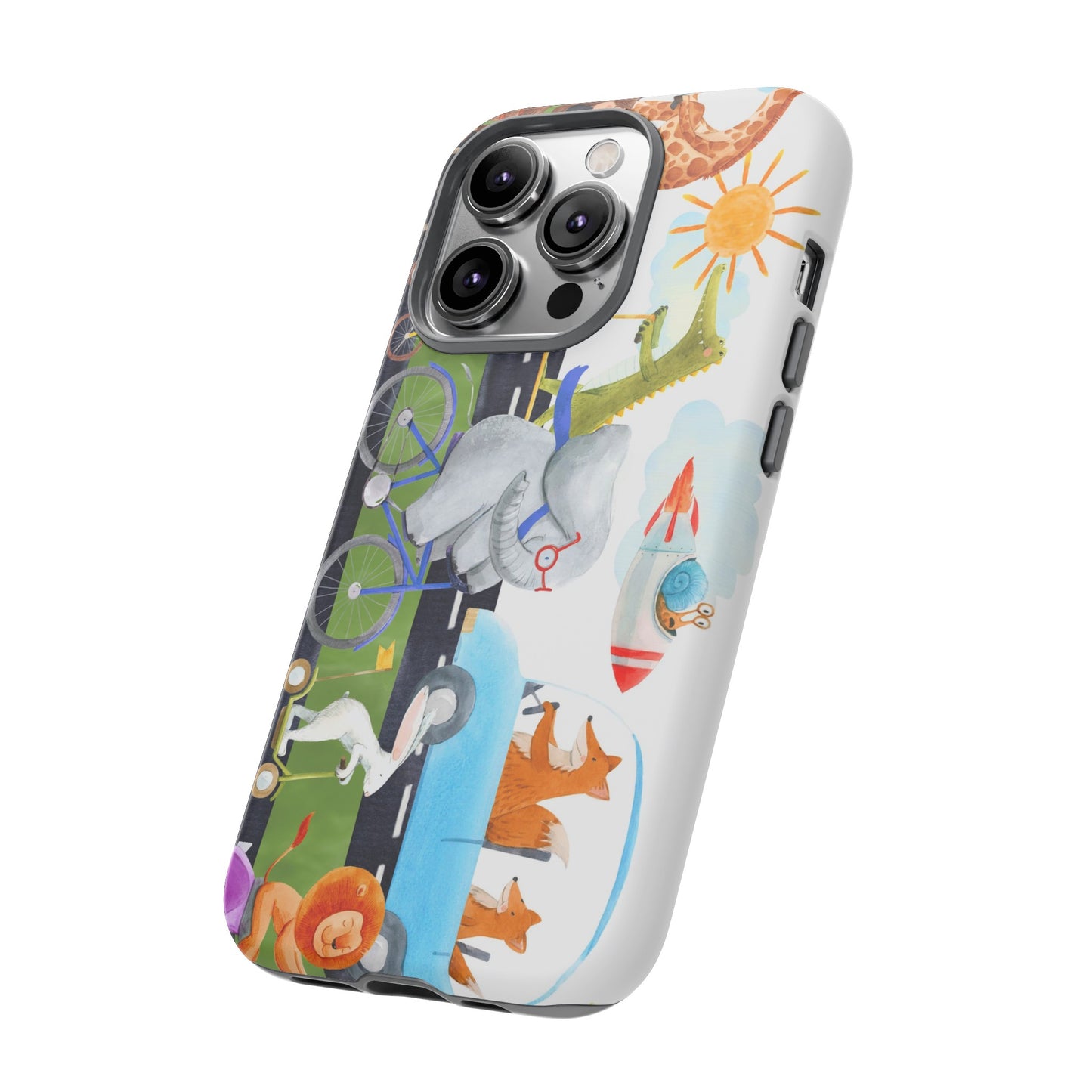 Apple I-Phone 14 (Series) Tough Case-Phone Case: On The Go [Border]