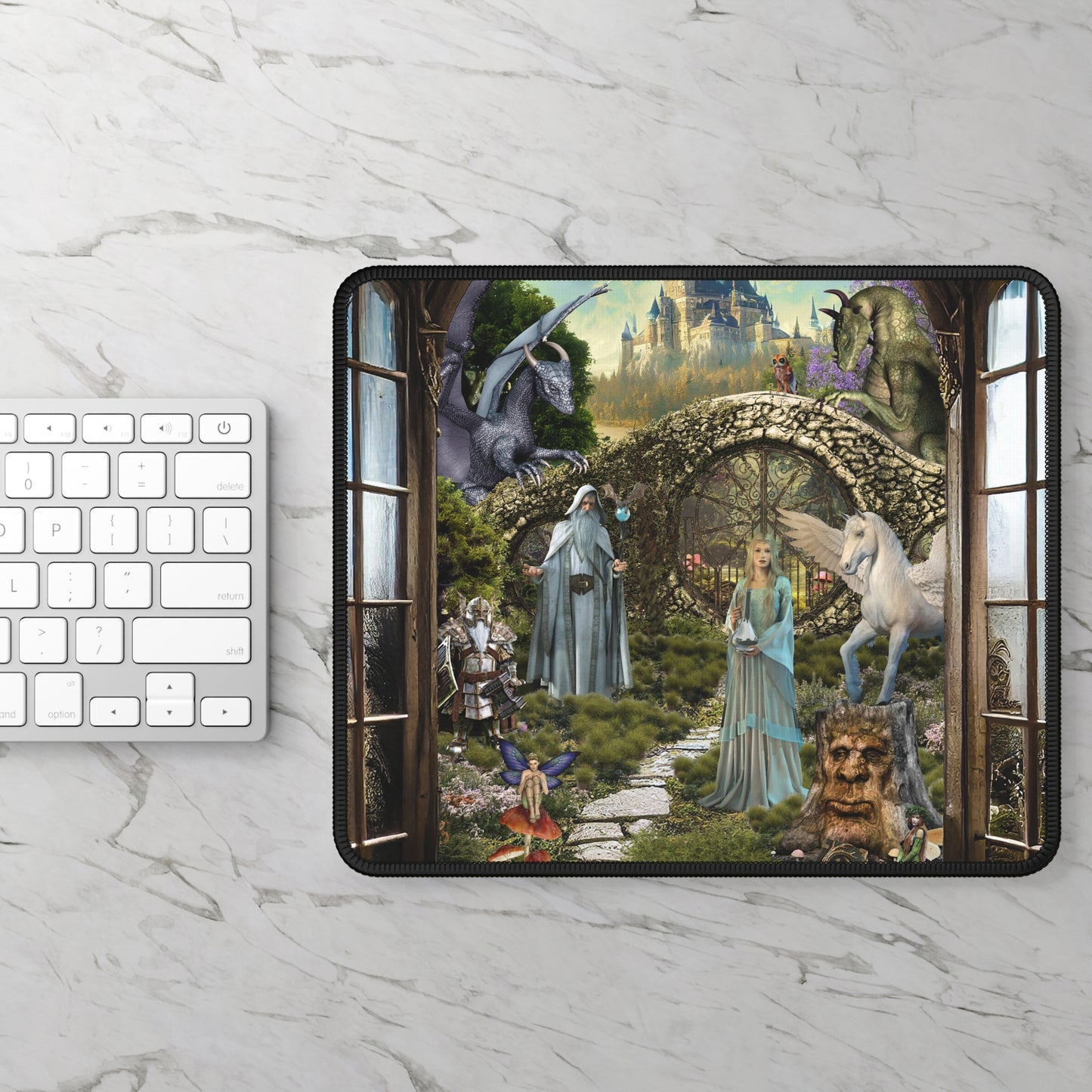 Mouse Pad-Gaming;  9x7:  Journey [Fantasy Scene]