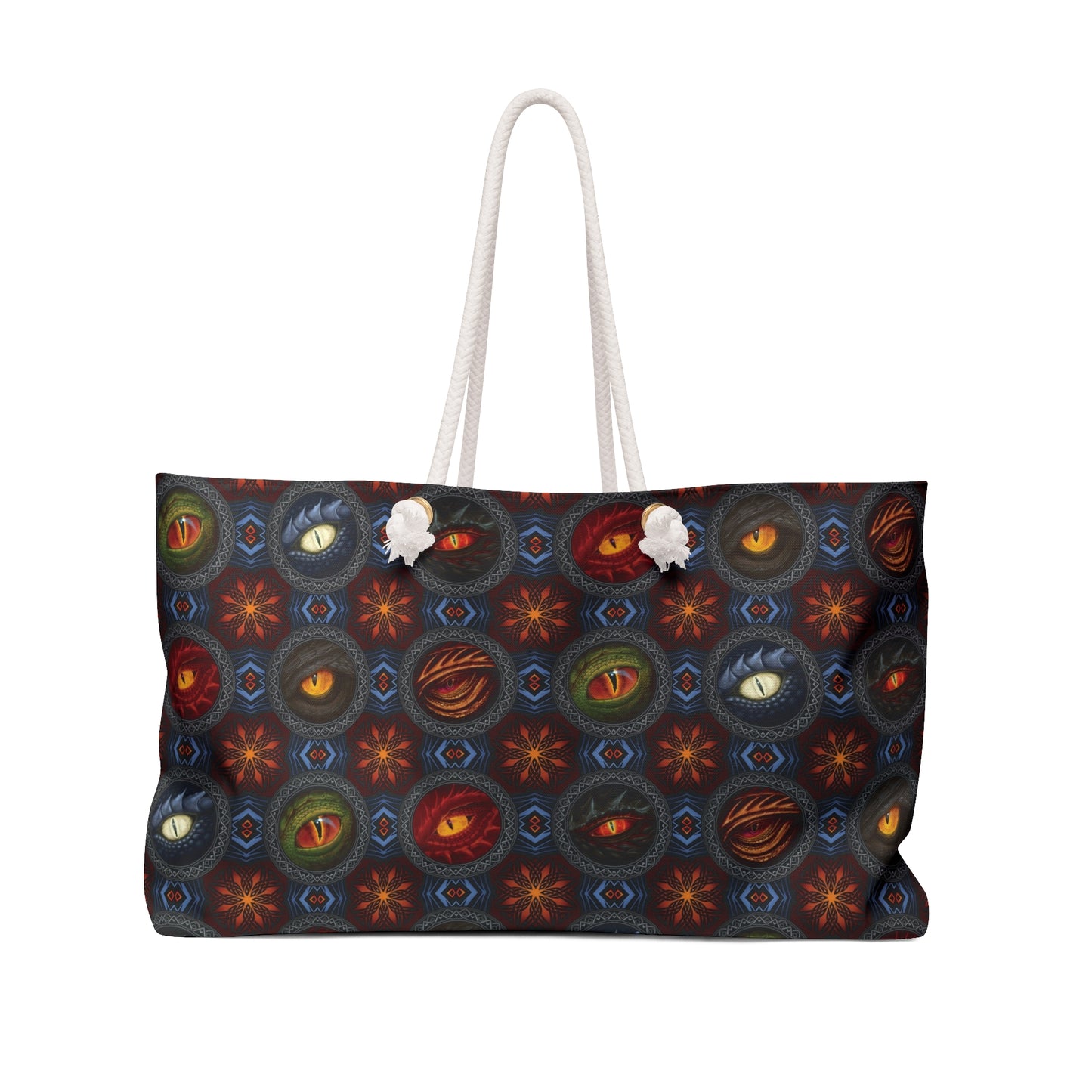 Weekender Tote Bag (Large):  Dragons [Eyes]
