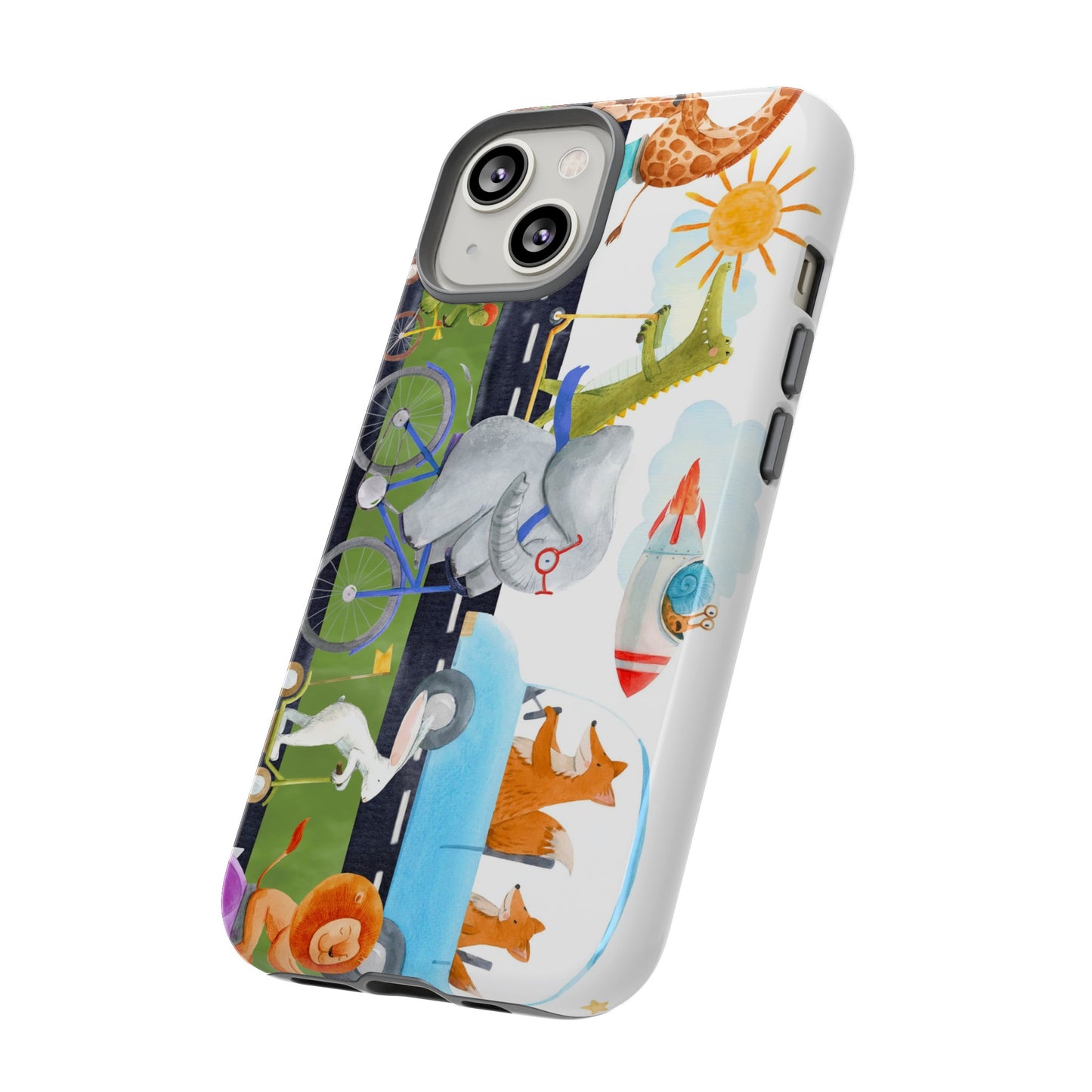 Apple I-Phone 14 (Series) Tough Case-Phone Case: On The Go [Border]