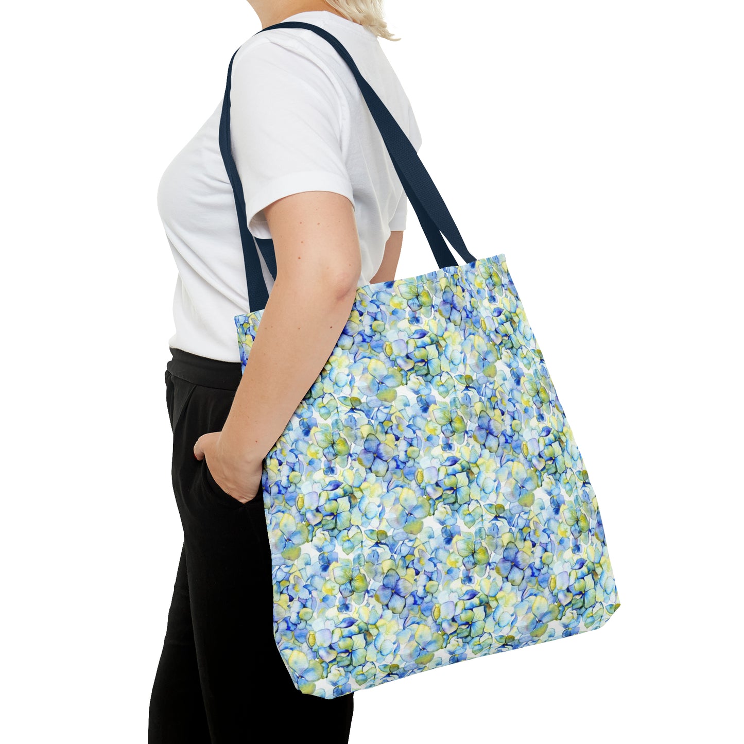 Tote Bag:  large-18x18;  "Leah" [Floral]