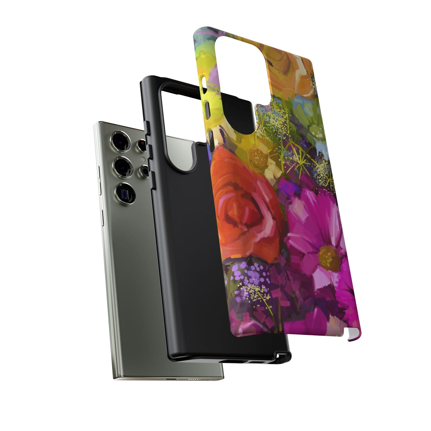 Samsung Galaxy S23 - Tough Case-Phone Case:  Year of Art [Flowers]