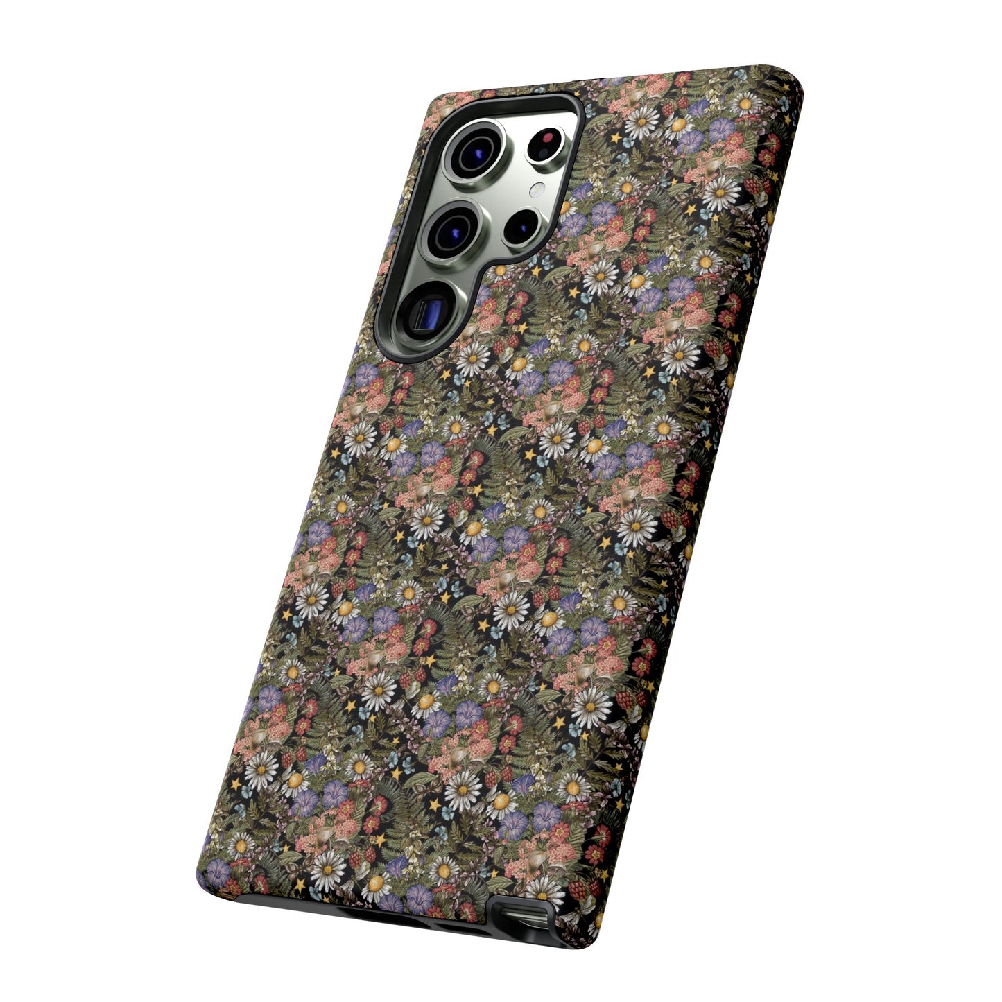 Samsung Galaxy S23 - Tough Case-Phone Case: The Sun, The Moon And The Stars [Flowers]