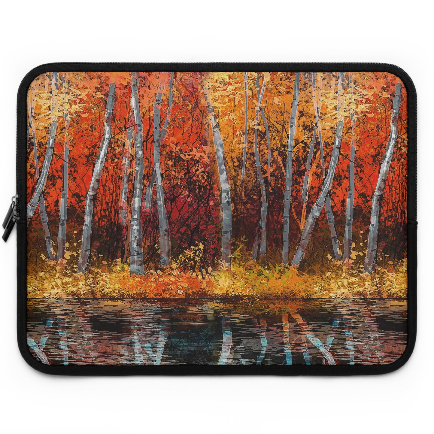 Laptop Sleeve:  [Year of Art]:  Aspen Trees 1