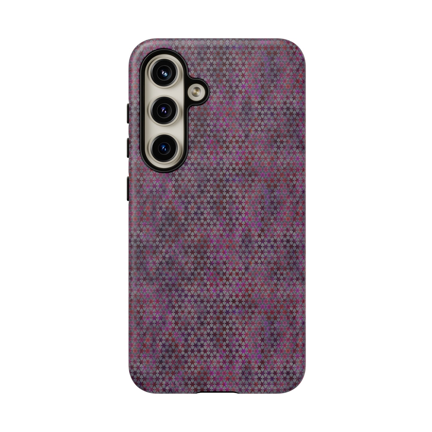 Samsung Galaxy Series Tough Case-Phone Case: Sci-Fi [Purple Barbs]