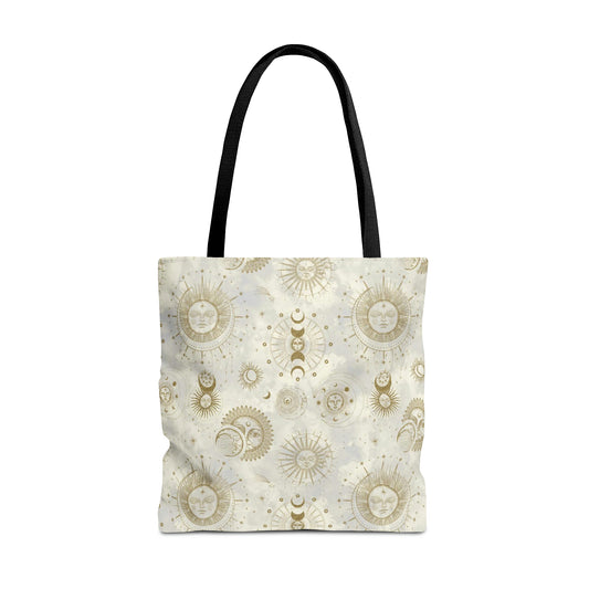 Tote Bag:  large-18x18;  "The Sun, The Moon, And The Stars"