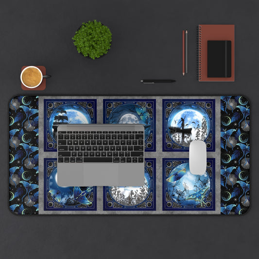 Desk Mat (23x13):  La Luna [Moonscapes]