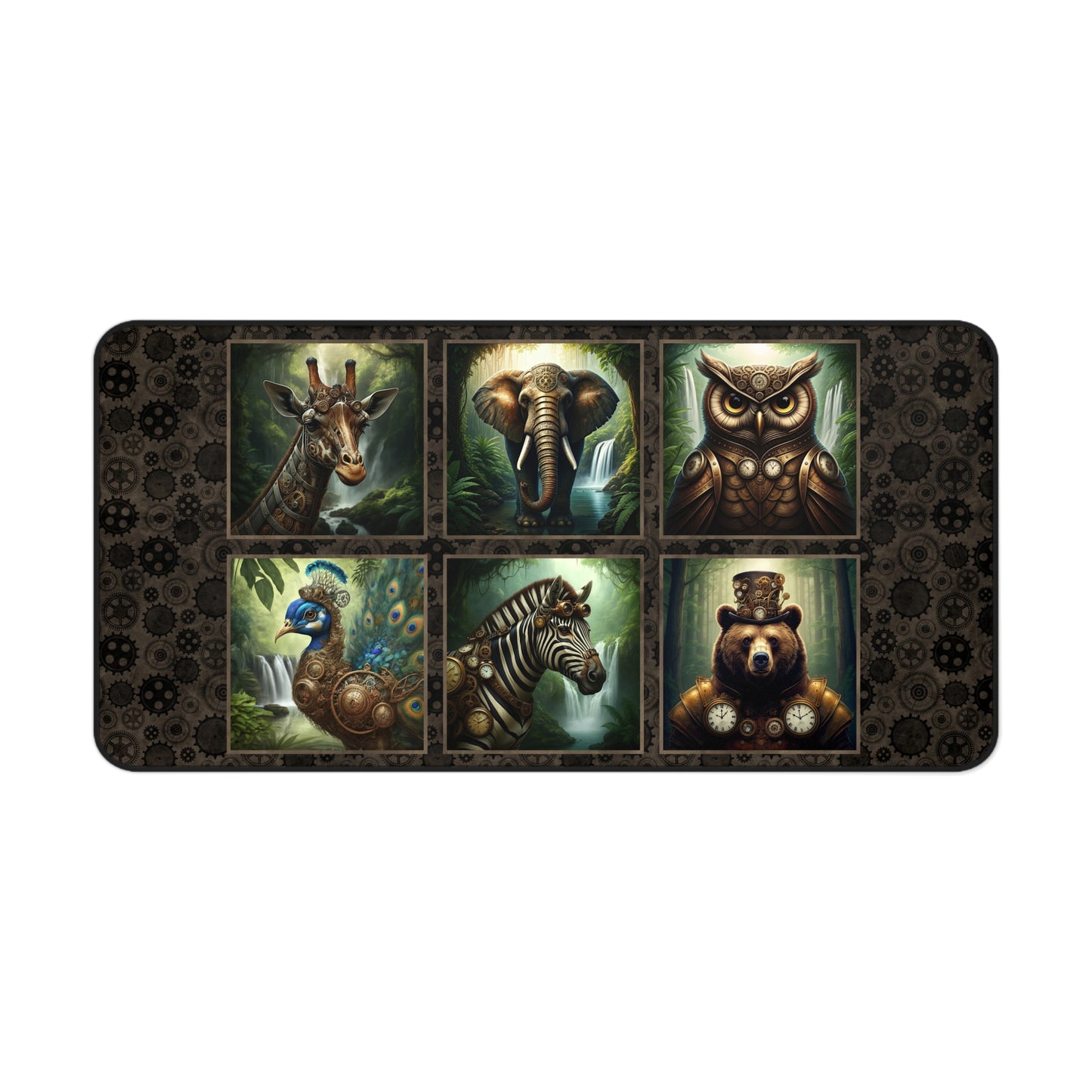 Desk Mat (23x13):  STEAMPUNK [Animals]