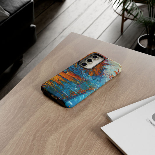 Samsung Galaxy S23 - Tough Case-Phone Case:  Year of Art [Fall Bench]