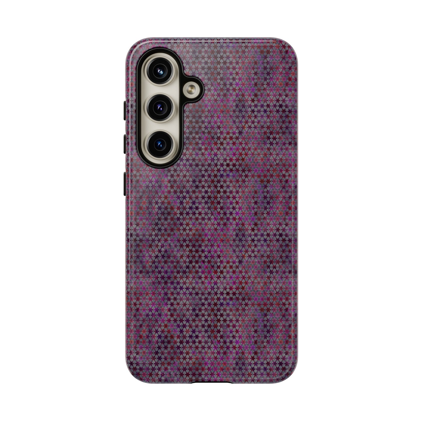 Samsung Galaxy Series Tough Case-Phone Case: Sci-Fi [Purple Barbs]