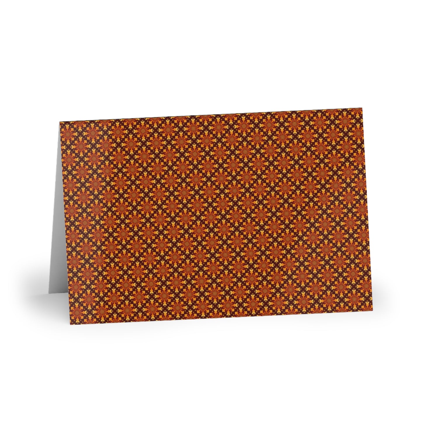 NOTE CARDS: CELSTIAL [Starbursts-Blue/Gold]