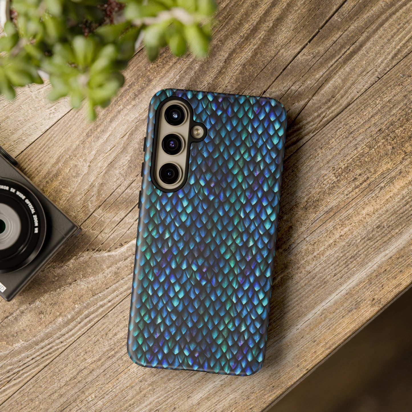 Samsung Galaxy Series Tough Case-Phone Case:  Dragons [Luminescent Scales]