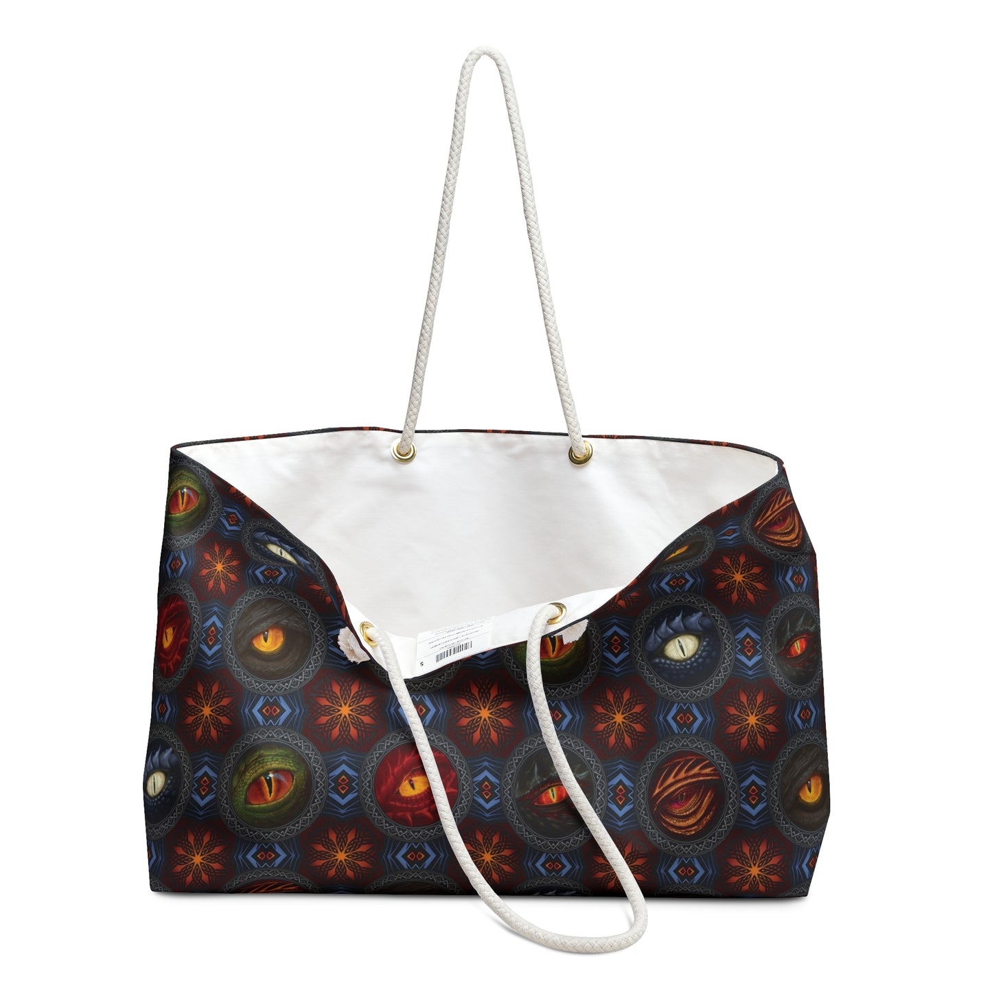 Weekender Tote Bag (Large):  Dragons [Eyes]