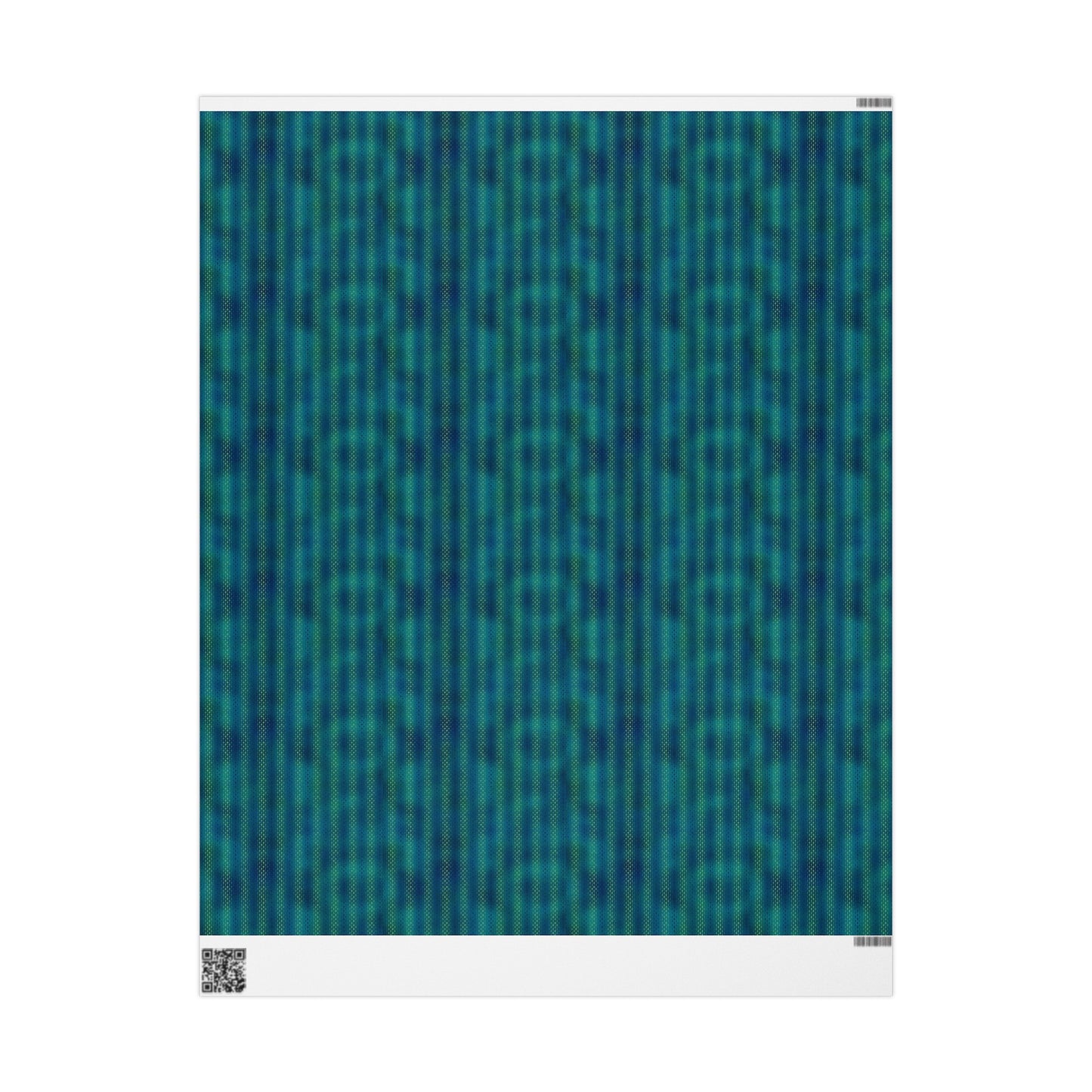 Wrapping Paper:  Generic [Blue/Green Dot Stripes]