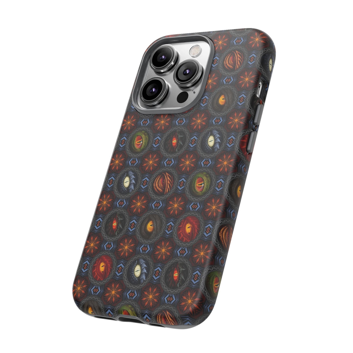 Apple I-Phone 14 (Series) Tough Case-Phone Case: Dragons [Eyes]