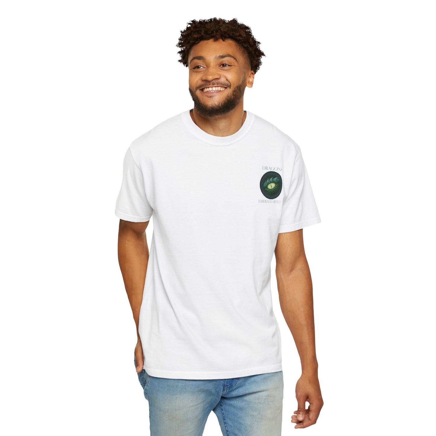Mythic Dragon T-Shirt — Vintage Green Dragon Graphic Tee