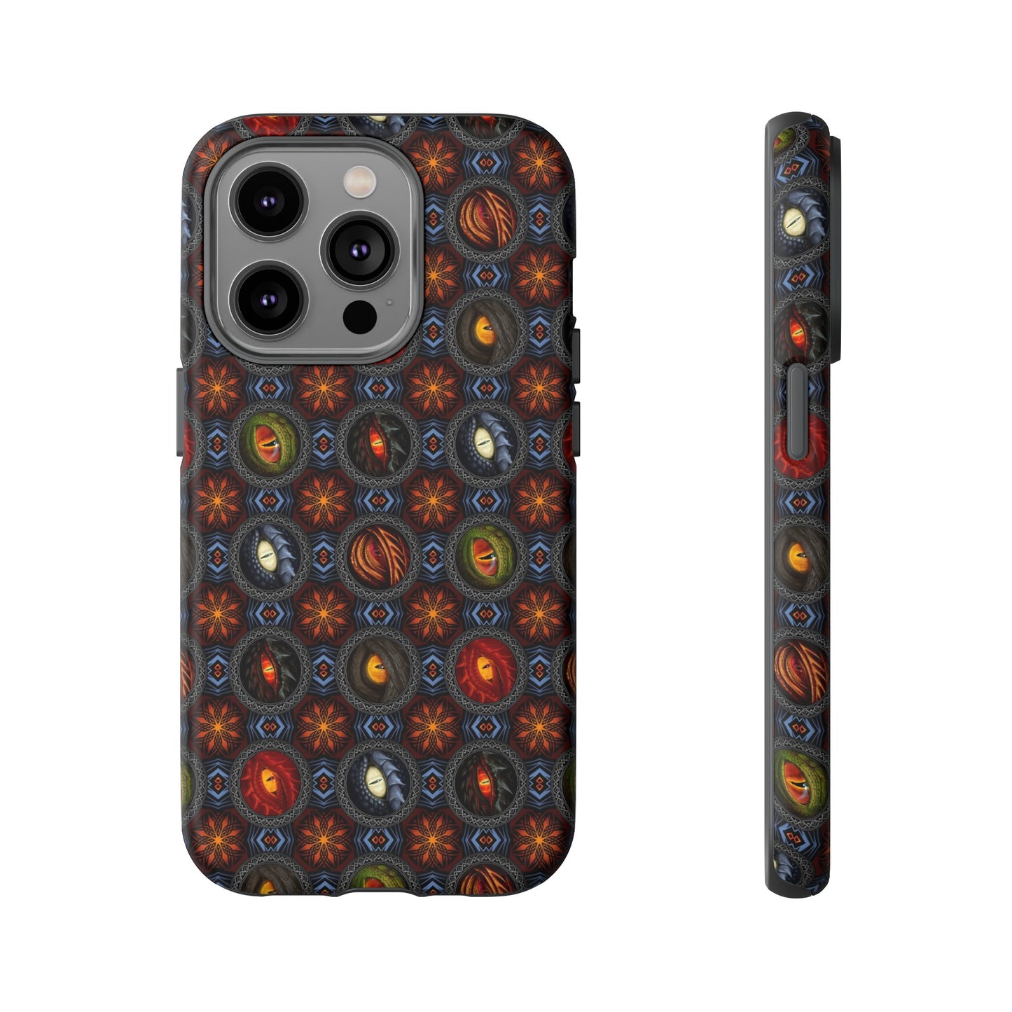 Apple I-Phone 14 (Series) Tough Case-Phone Case: Dragons [Eyes]