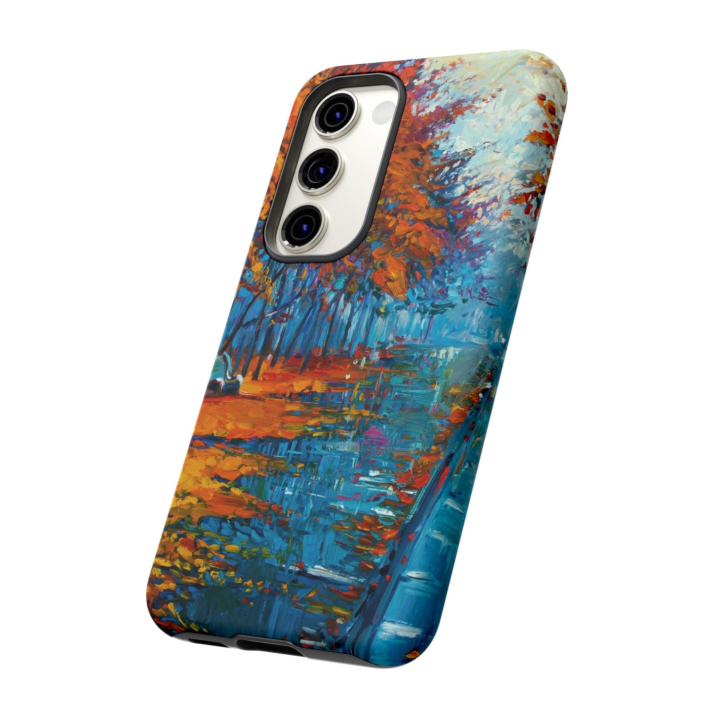 Samsung Galaxy S23 - Tough Case-Phone Case:  Year of Art [Fall Bench]