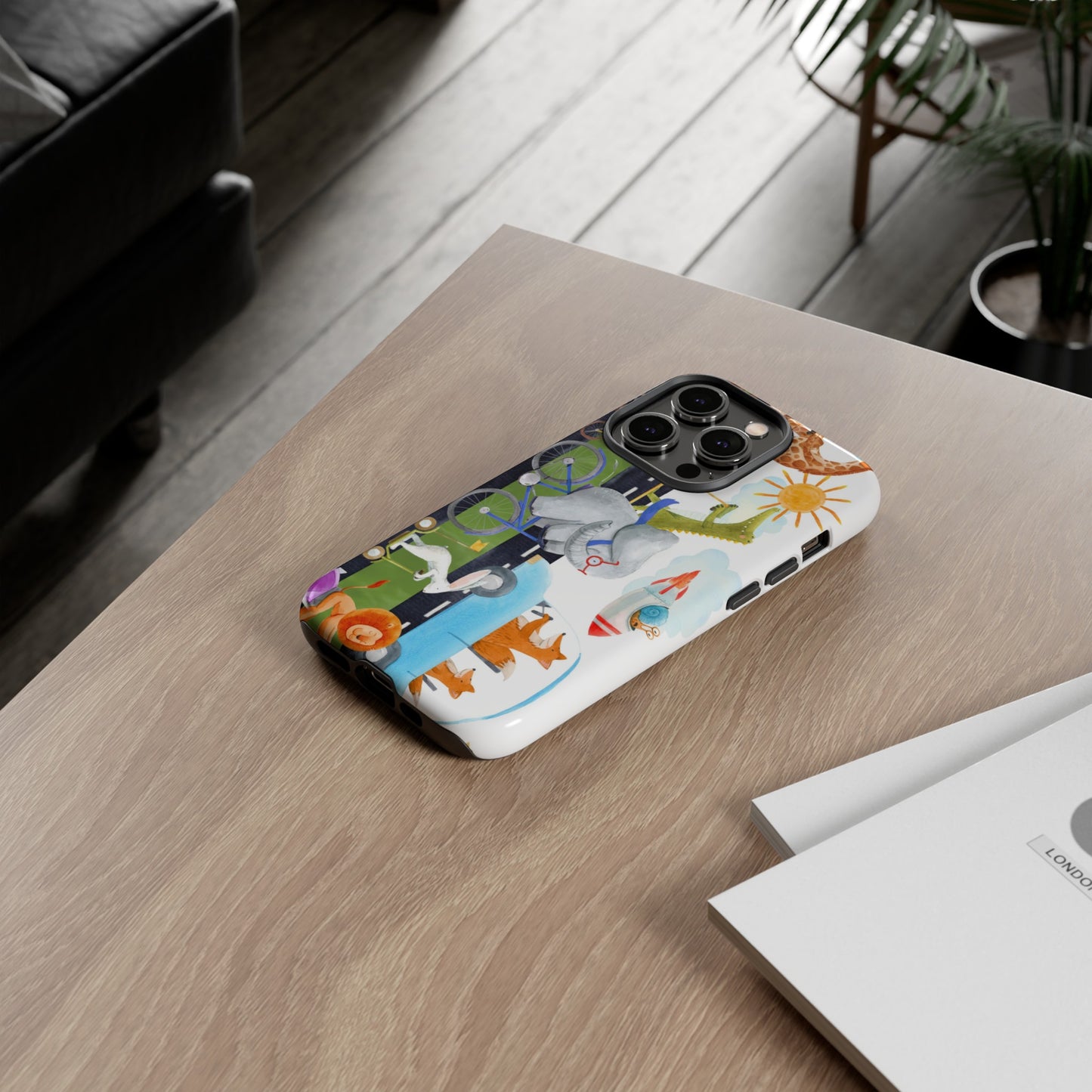 Apple I-Phone 14 (Series) Tough Case-Phone Case: On The Go [Border]