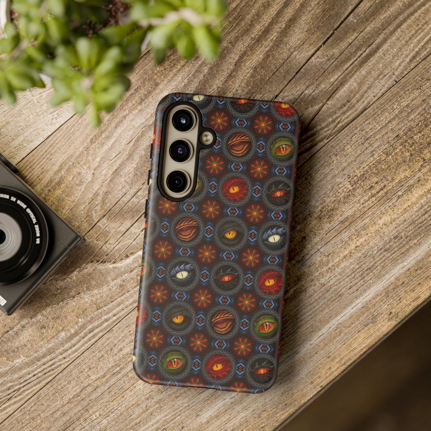 Samsung Galaxy Series Tough Case-Phone Case: Dragons [Eyes]