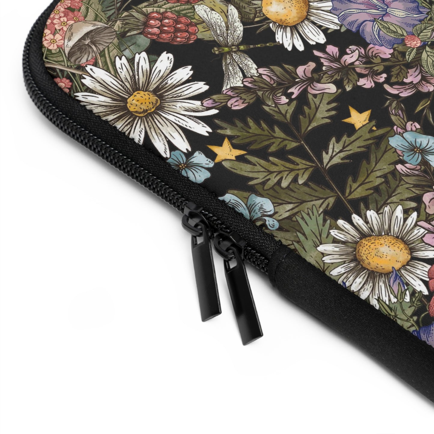 Laptop Sleeve:  [SUN-MOON-STARS]:  Flowers
