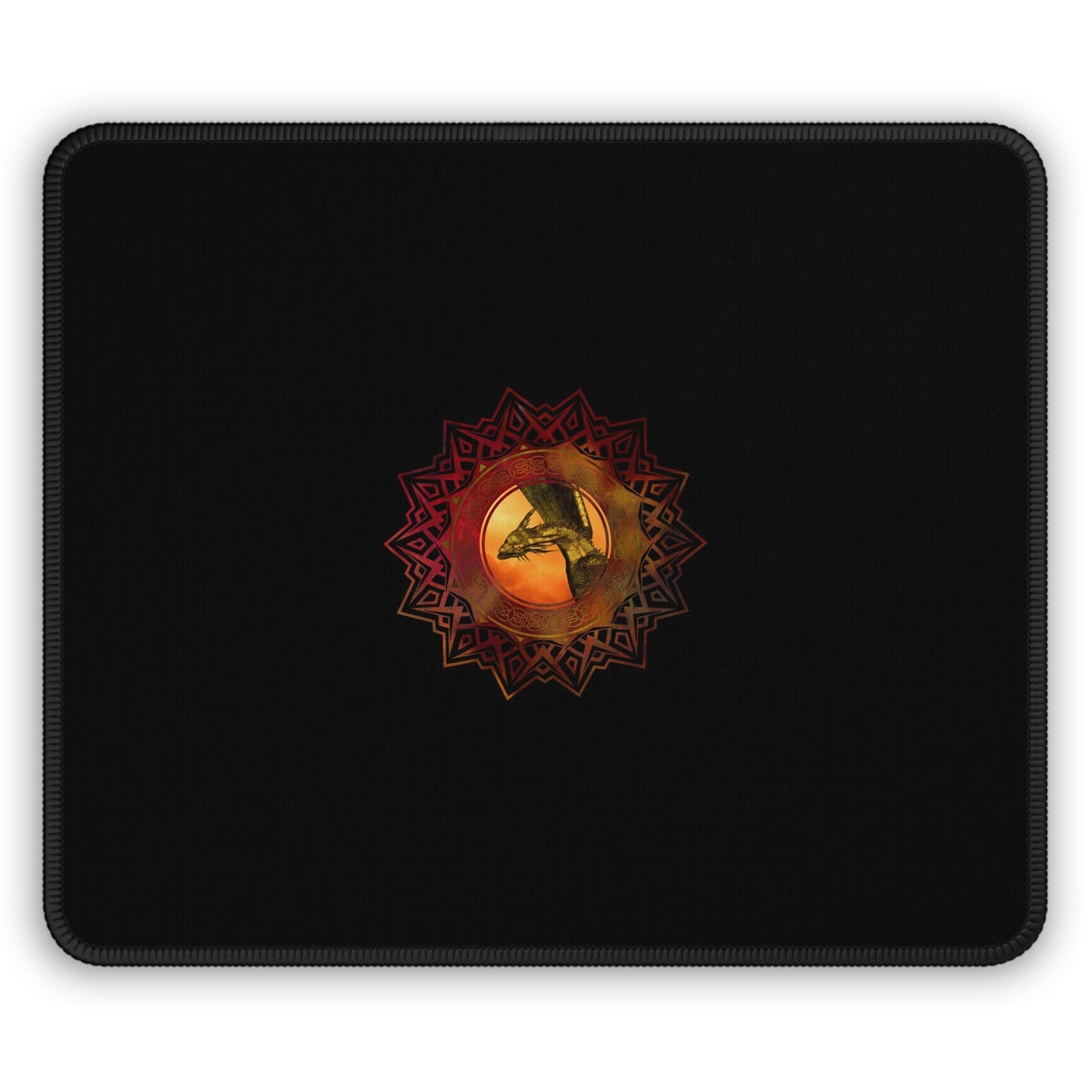 Mouse Pad-Gaming;  9x7:  Dragons [Red Fury]
