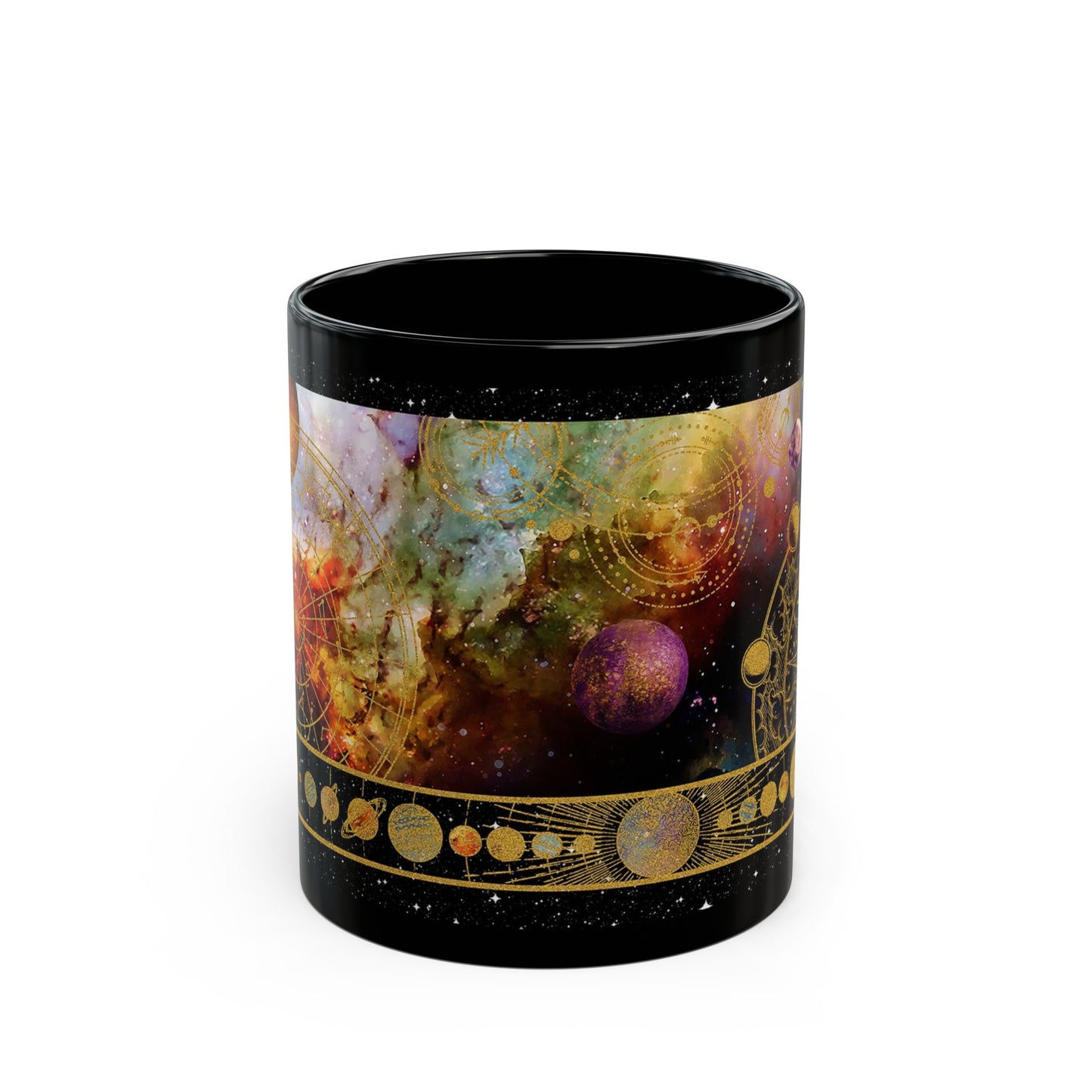Ceramic Mug:  "Cosmos" [Border]