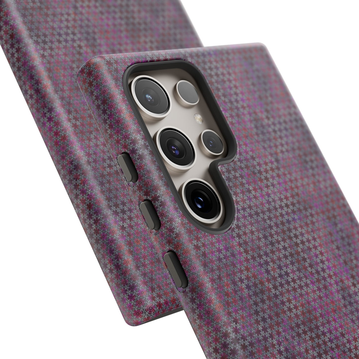 Samsung Galaxy Series Tough Case-Phone Case: Sci-Fi [Purple Barbs]