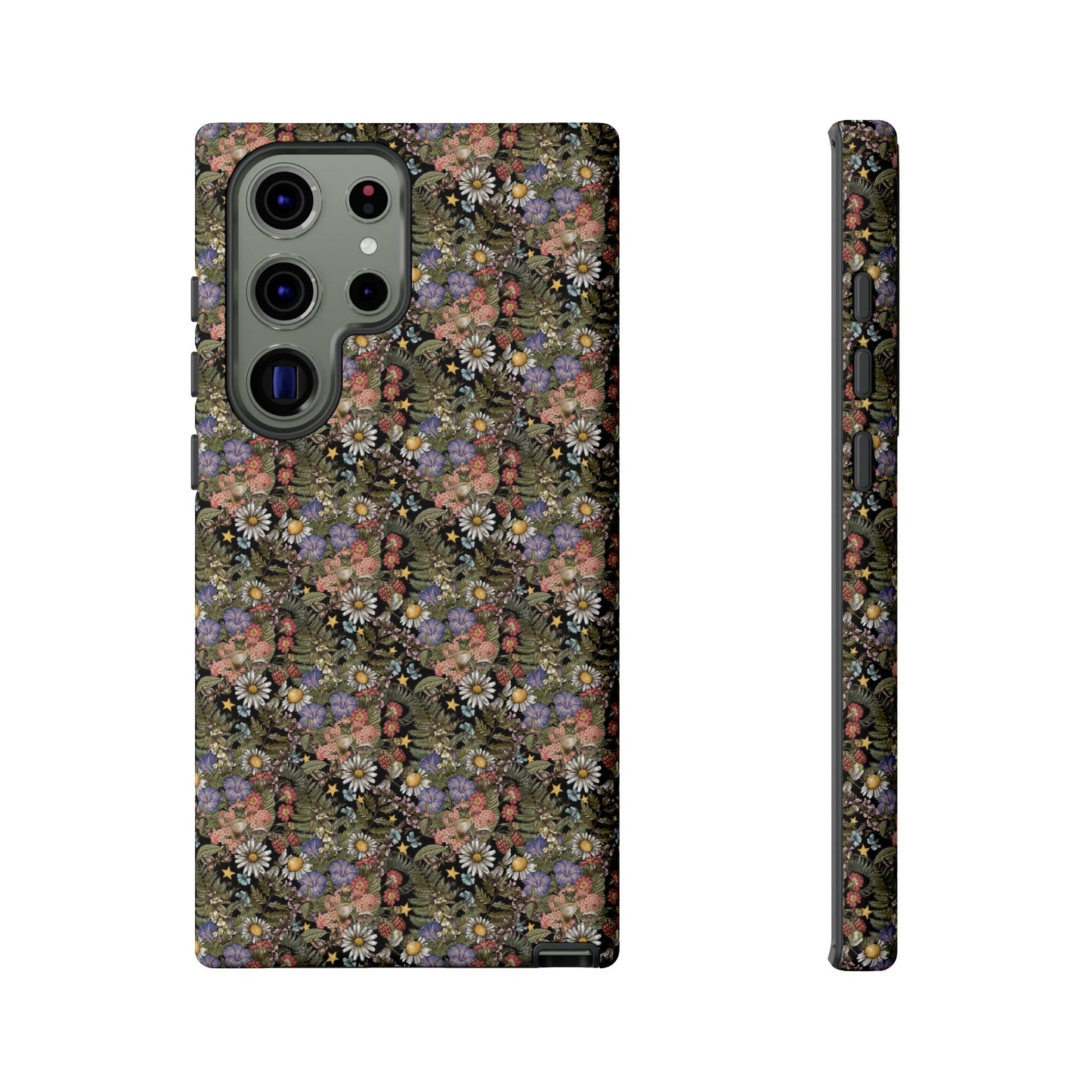 Samsung Galaxy S23 - Tough Case-Phone Case: The Sun, The Moon And The Stars [Flowers]