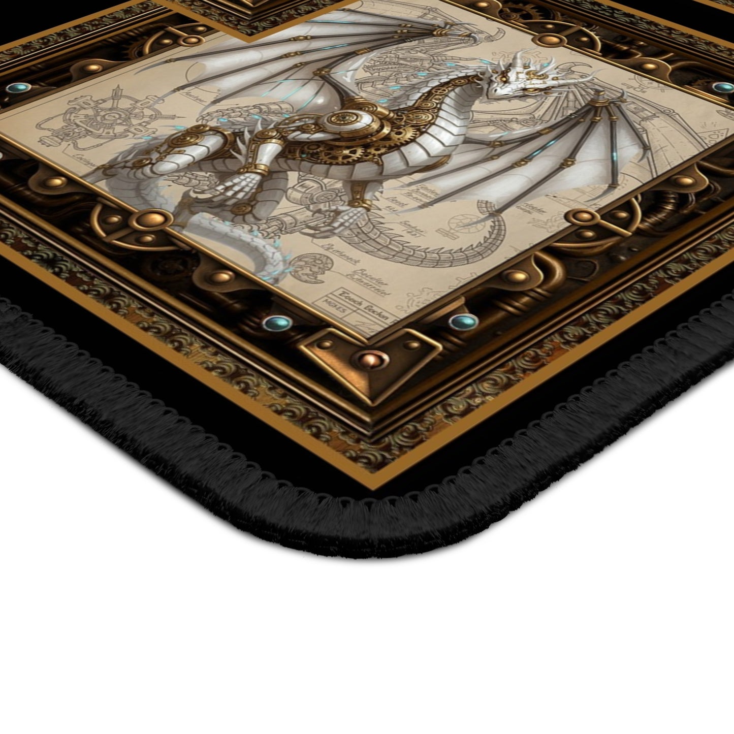 Mouse Pad-Gaming;  9x7:  Steampunk Dragon [Dagon-Profiles]