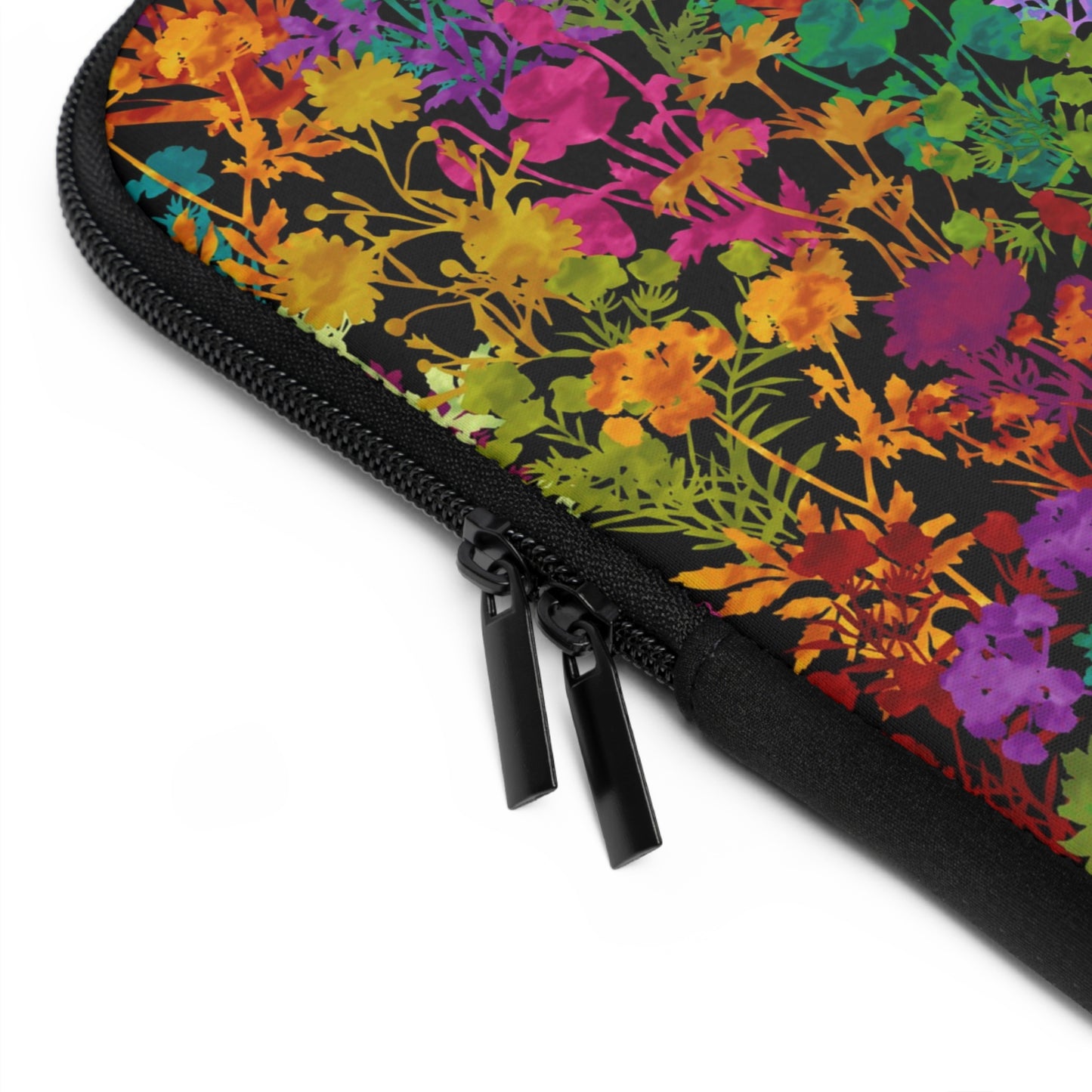 Laptop Sleeve:  ($32.22) Dreamscapes [Field of Flowers-Black]