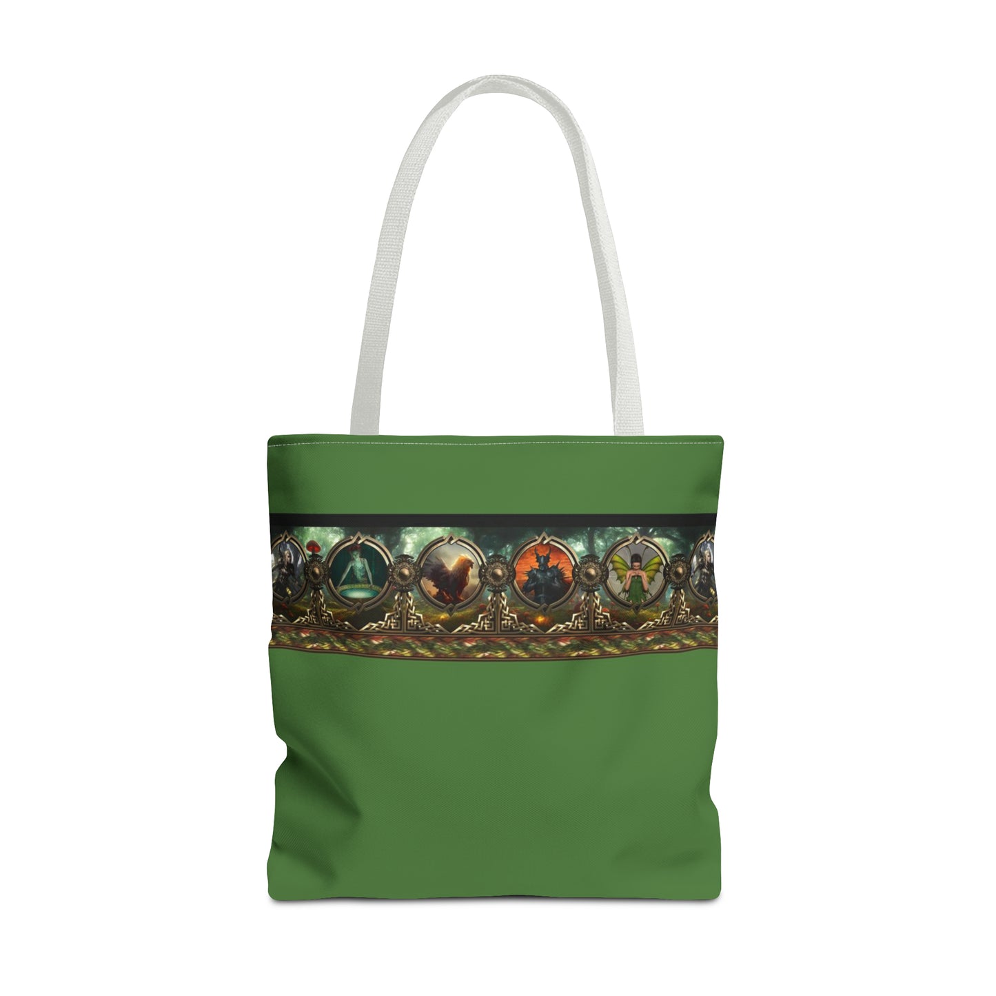 Tote Bag:  large-18x18;  "Legendary Journeys" [Border]