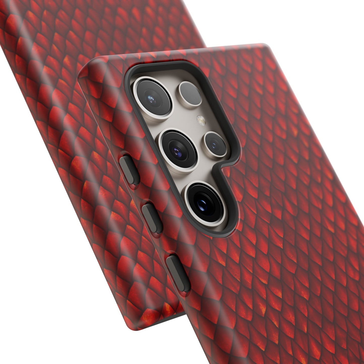 Samsung Galaxy Series Tough Case-Phone Case: Dragons [Red Scales]