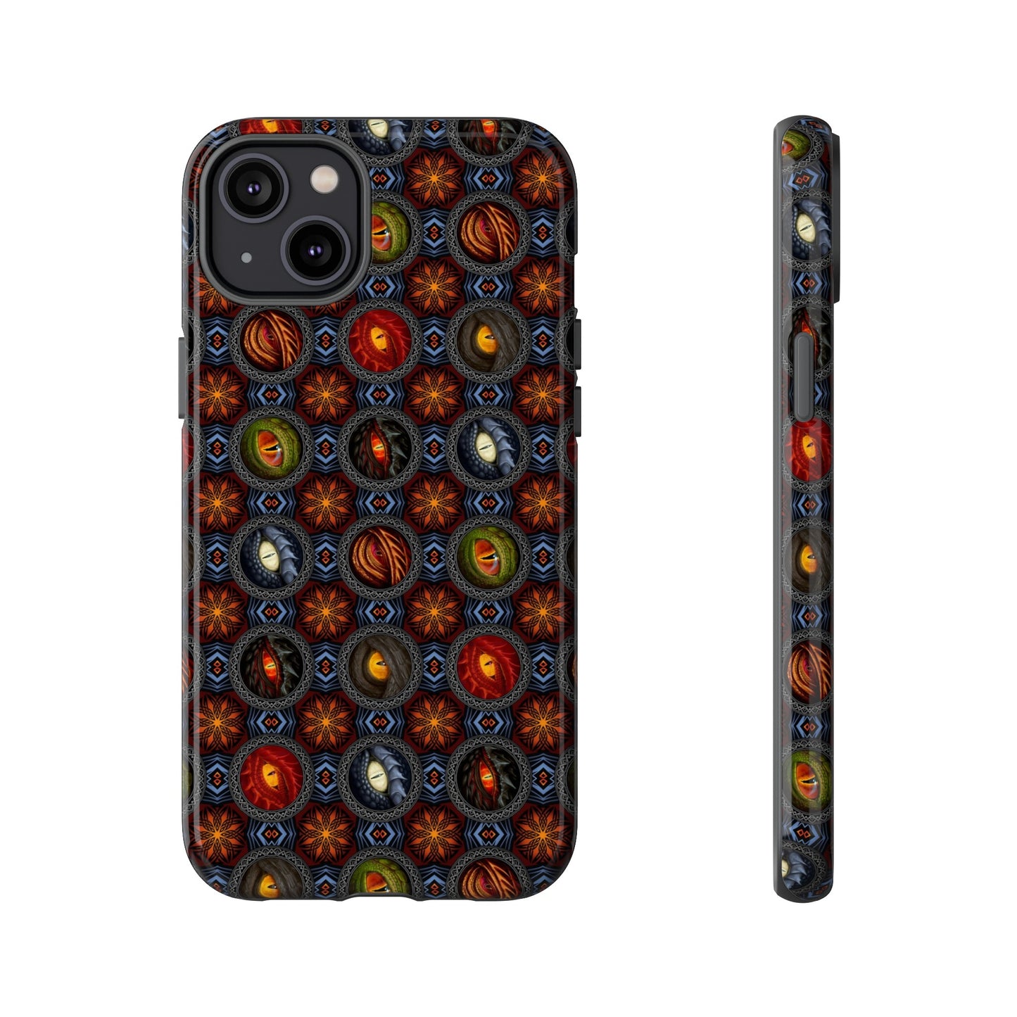 Apple I-Phone 14 (Series) Tough Case-Phone Case: Dragons [Eyes]