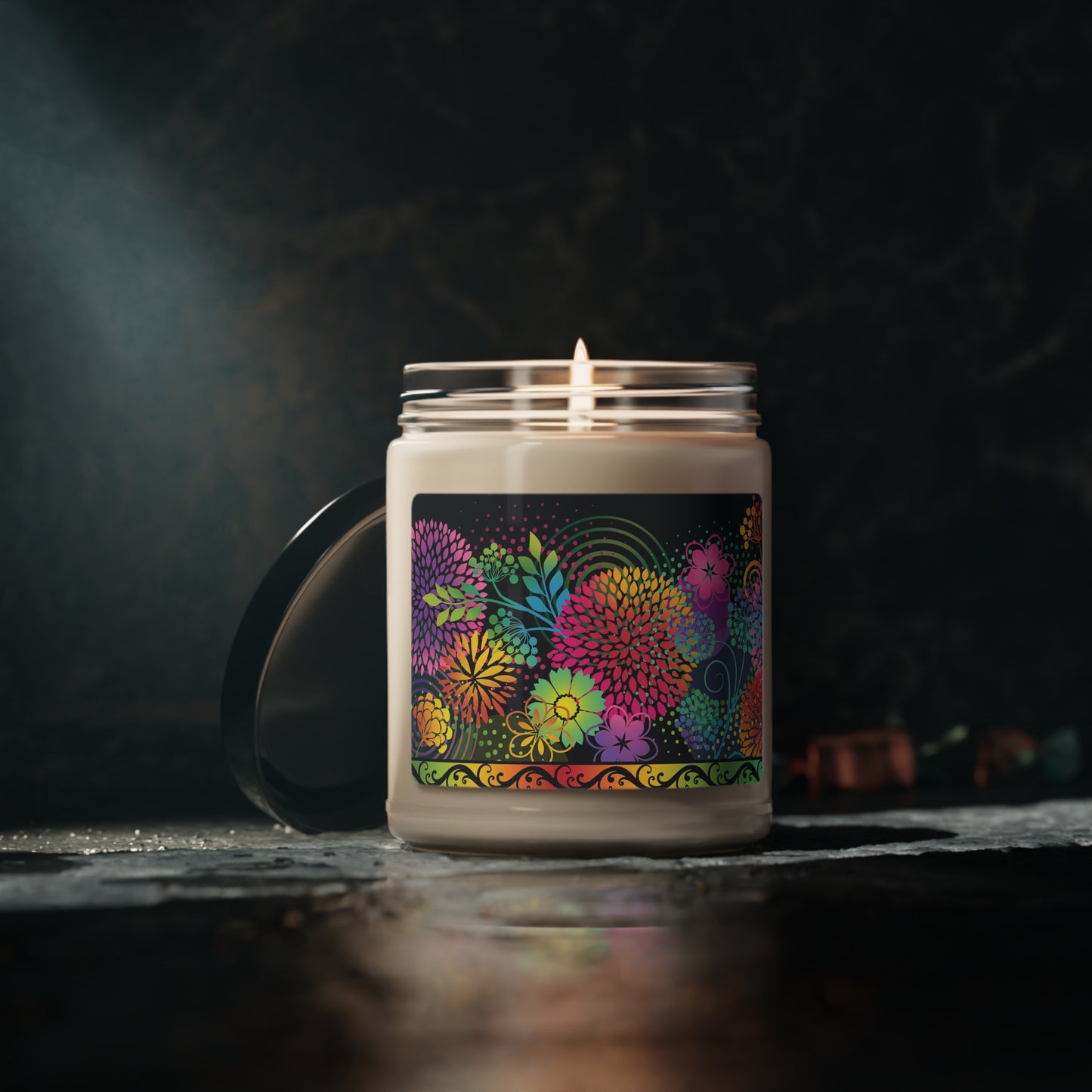 Cented Soy Candle ($18.65):  Unusual Garden [Bright Flower Border]