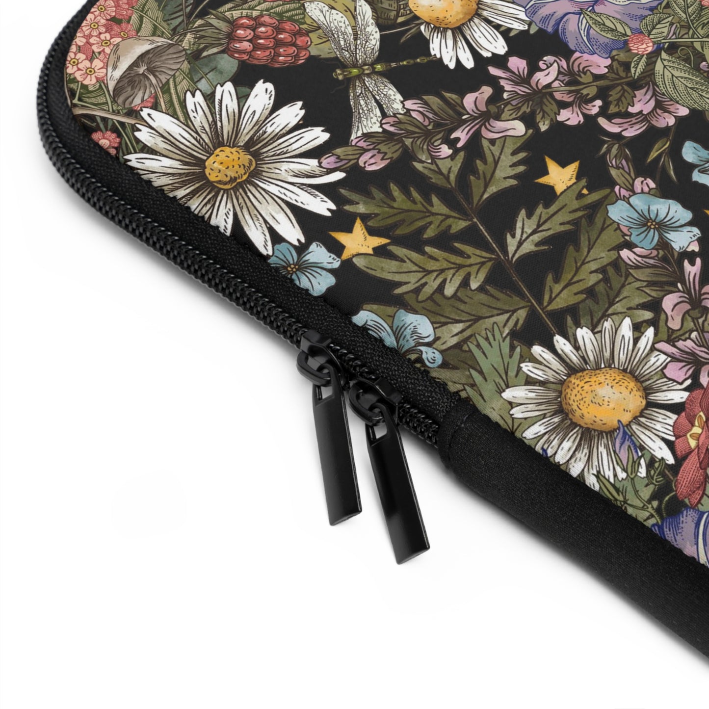 Laptop Sleeve:  [SUN-MOON-STARS]:  Flowers