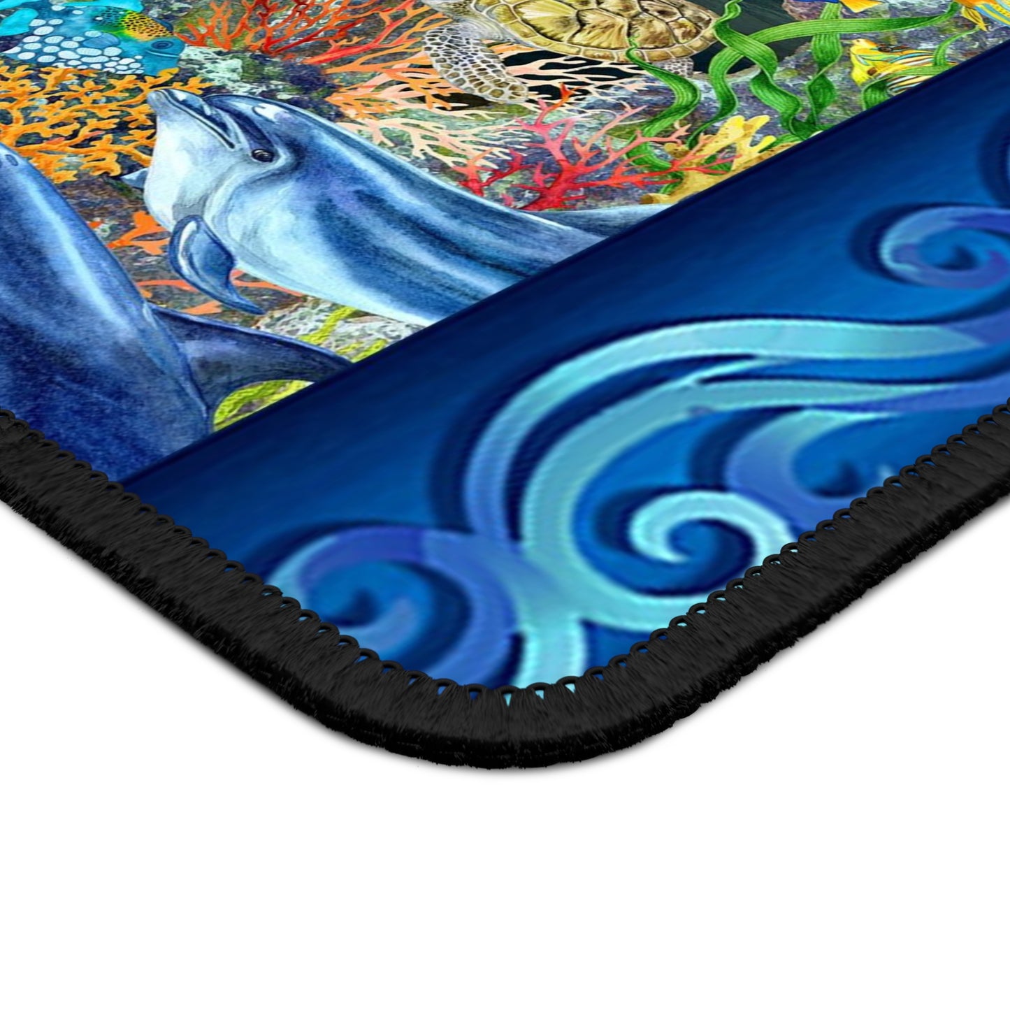 Mouse Pad-Gaming; 9x7 - "Calypso" [Sea Life Panel]