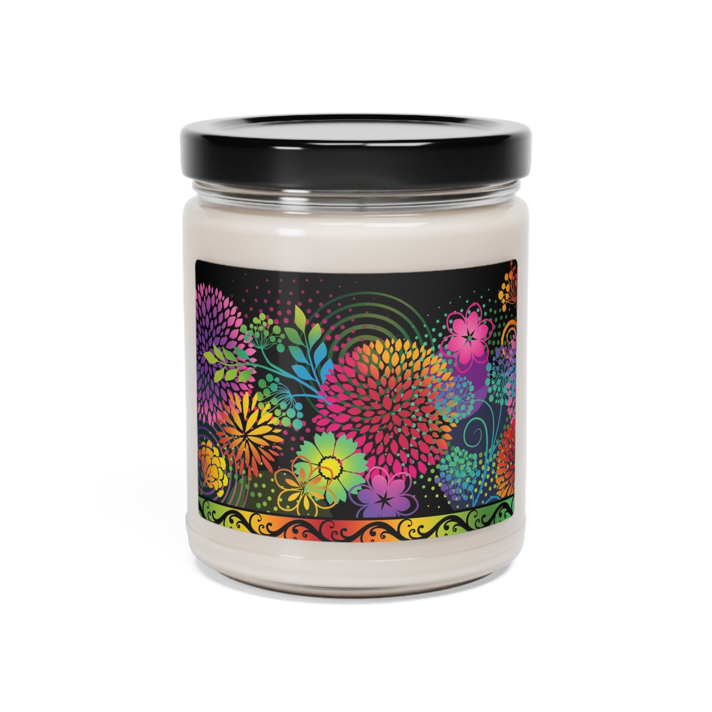 Cented Soy Candle ($18.65):  Unusual Garden [Bright Flower Border]